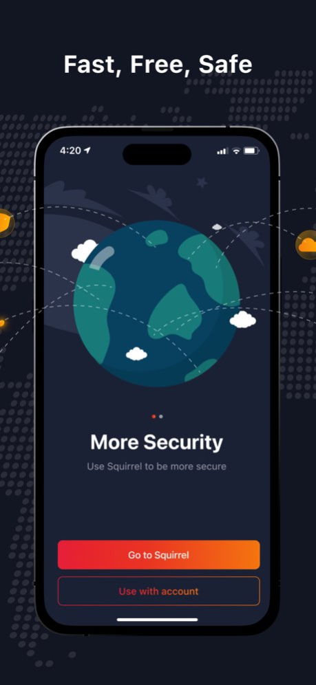 Squirrel VPN Internet Security 1.14.0 Screenshot