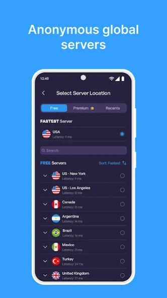 Review Screenshot - VPN App – Online Privacy Guaranteed
