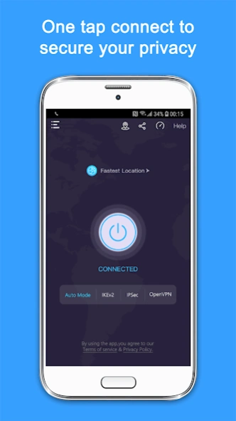 Review Screenshot - VPN App – Online Privacy Guaranteed