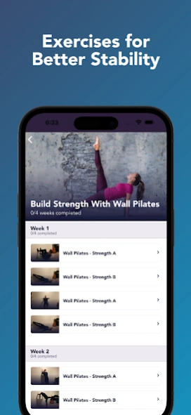 Wall Pilates Screenshot