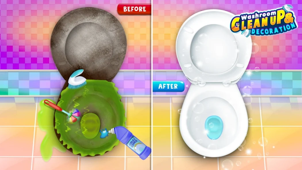 Toilet Cleaning Game 1.4 Screenshot