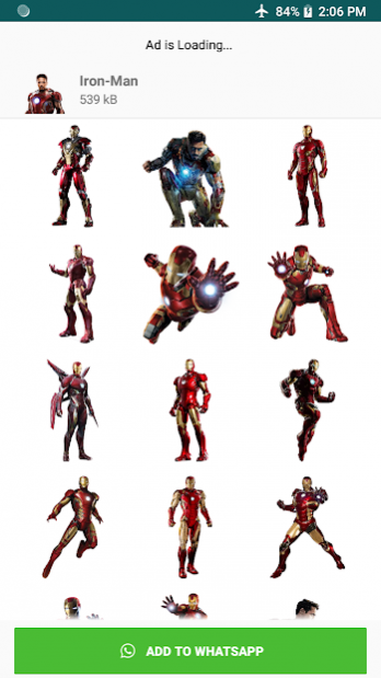 Wastickerapps Avengers Stickers 1 2a Free Download