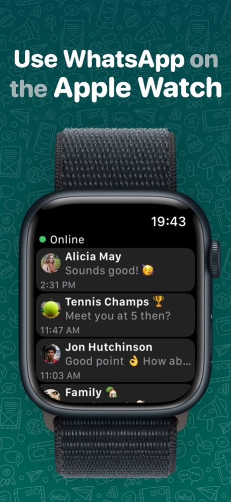 This App Lets You Read and Send WhatsApp Messages from Your Apple Watch |  Beebom