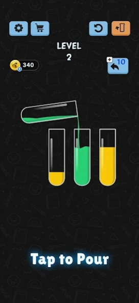 Review Screenshot - Sort Puzzle Game – A Splash of Entertainment