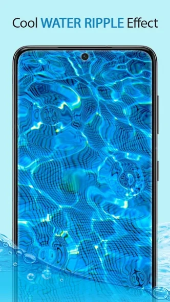 Review Screenshot - Live Wallpaper – Turn Your Phone’s Screen into a Water Body