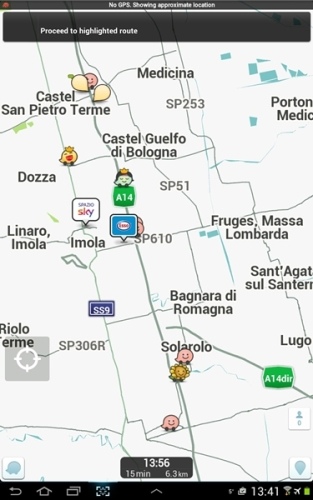 Waze - map