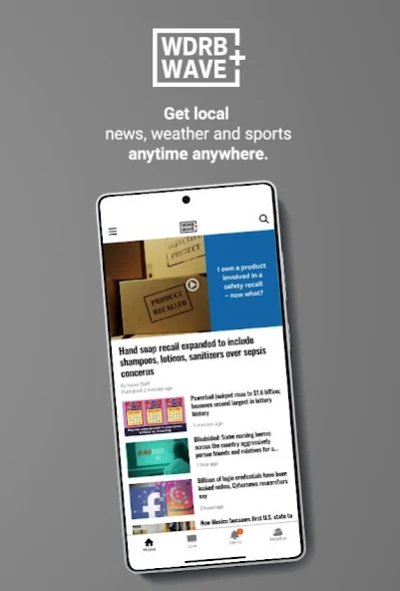 WDRB+WAVE 8.0.4 Screenshot