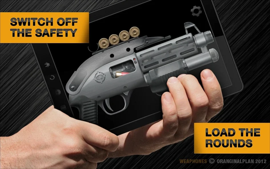 Review Screenshot - Gun Simulator – Turn Your Phone into a Gun