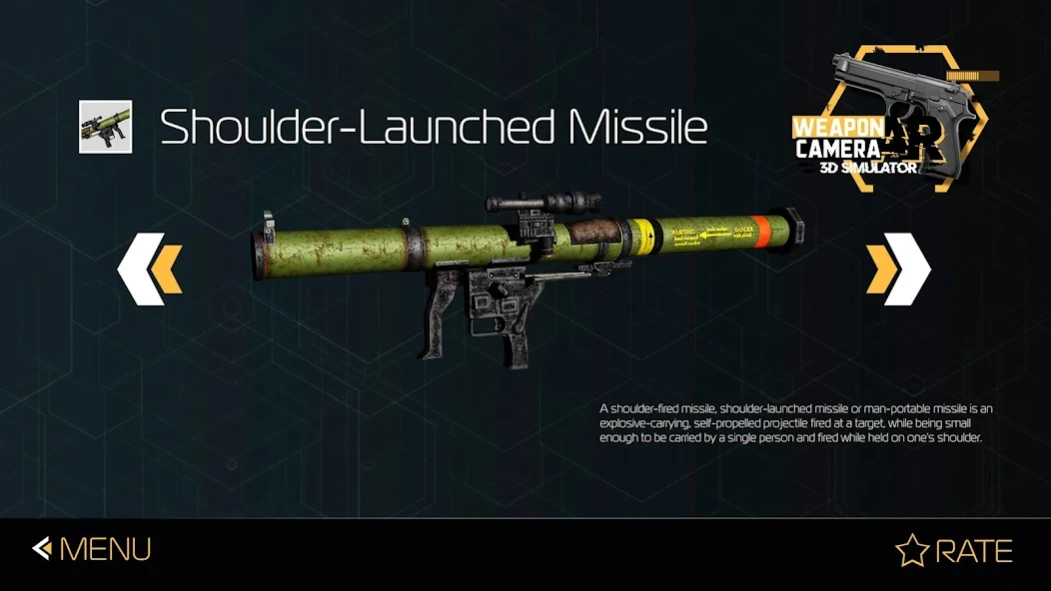 Weapon AR camera 3d simulator 1.9 Screenshot