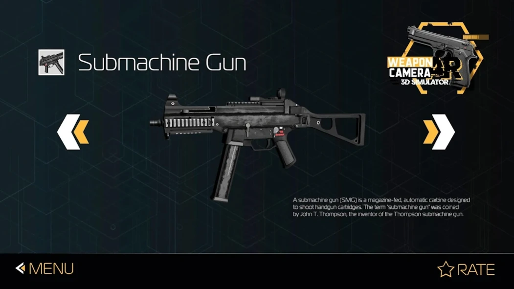 Weapon AR camera 3d simulator 1.9 Screenshot