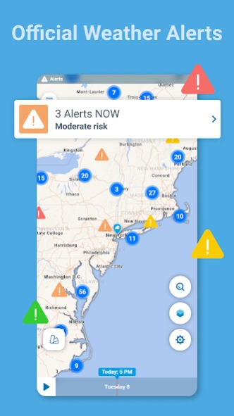 Weather Radar - Meteored News 8.12.8 Screenshot