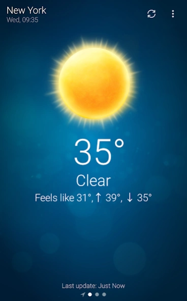 Review Screenshot - Weather App – Get Accurate Weather Updates for Your Area
