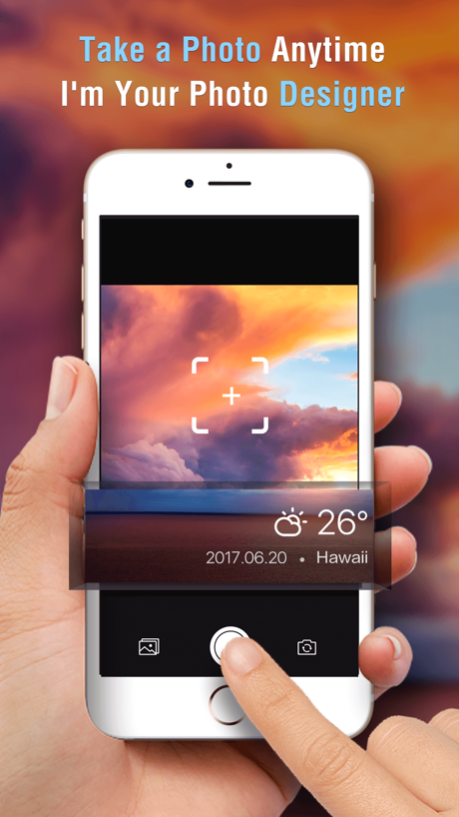 Weather Camera Sticker-Photo & picture watermark 1.0.0 Screenshot