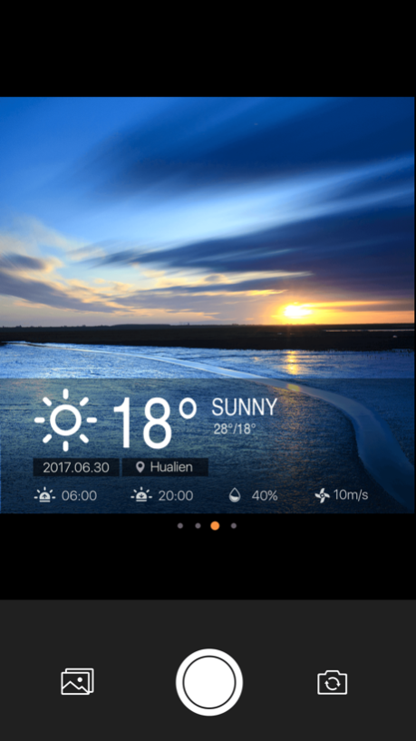 Weather Camera Sticker-Photo & picture watermark 1.0.0 Screenshot