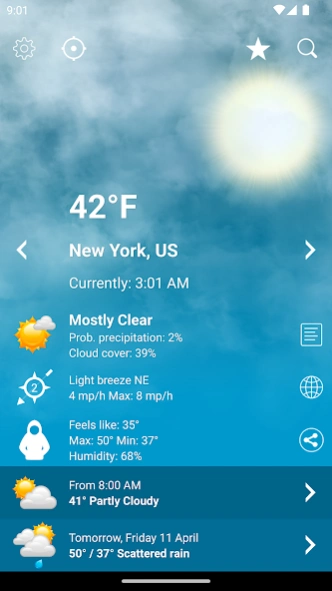 Review Screenshot - Weather App – Weather Updates at Your Fingertips!