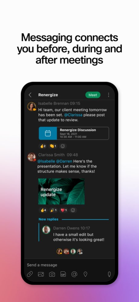 Webex 46.1.0 Screenshot
