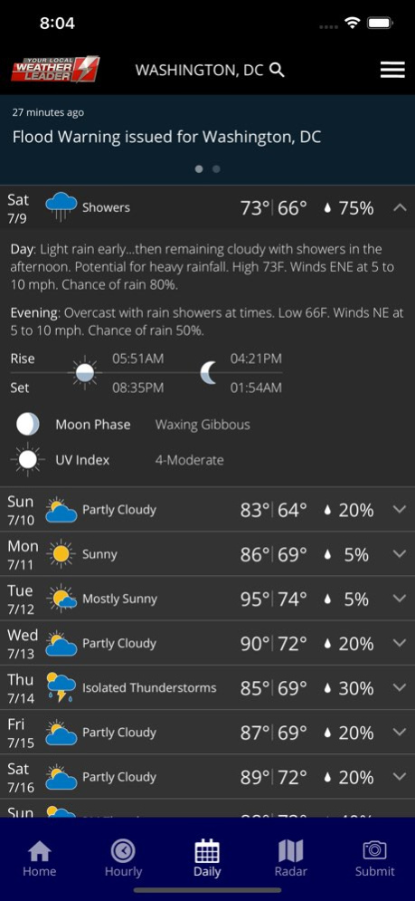 DC News Now Weather 6.2.512 Screenshot