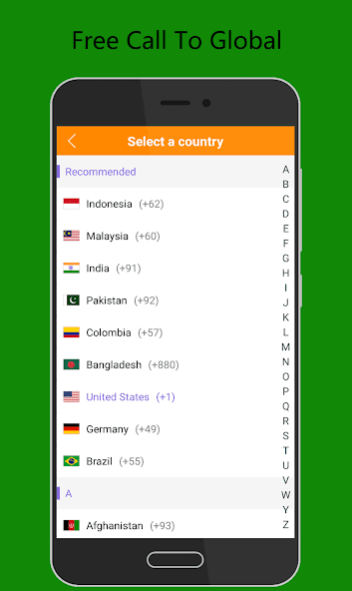 Review Screenshot - Phone Call App – Call International Numbers for Free
