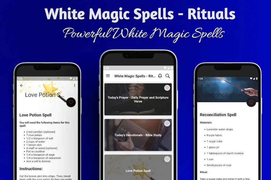 White Magic Spells - Rituals 1.9 Screenshot