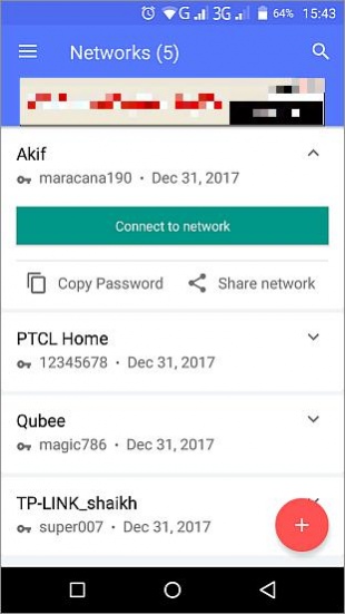 Wi-Fi Password Manager