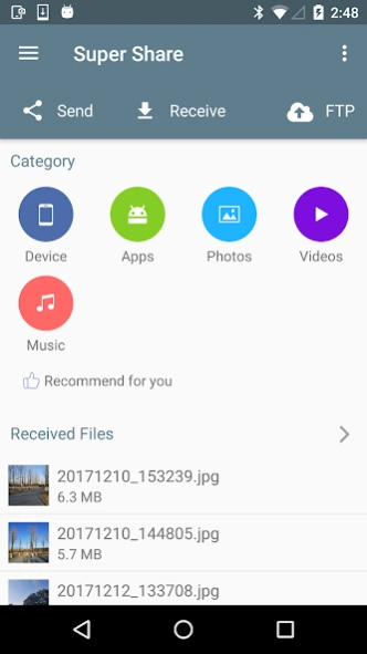 Review Screenshot - Making WiFi File Transfer an Easier Proposition for Android Users