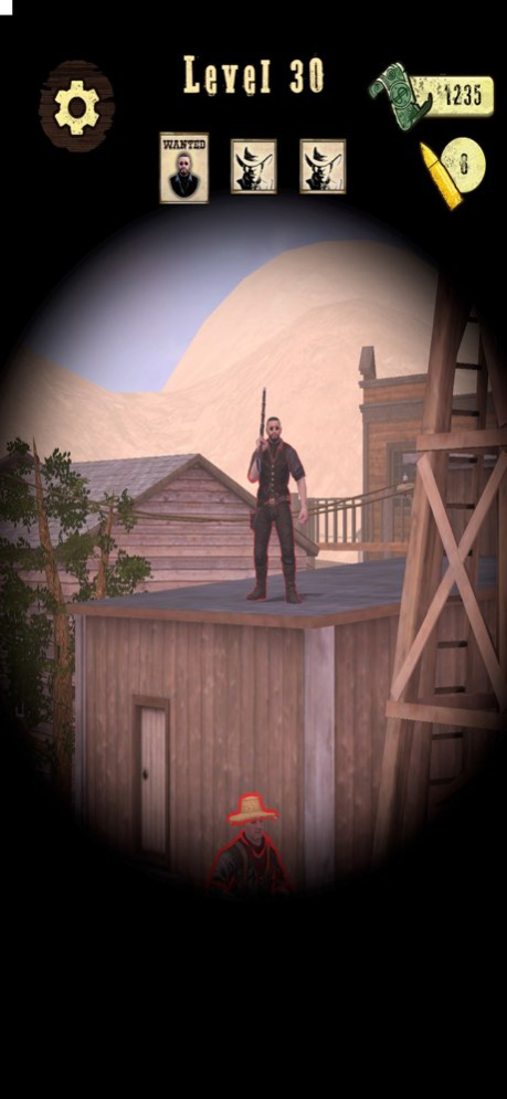 Wild West Sniper: Cowboy War 1.2.2 Screenshot