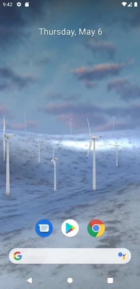 wind turbine 3d live wallpaper