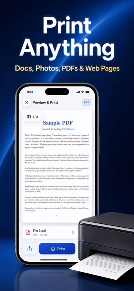 Air Printer App: Smart PDF 2.9 Screenshot