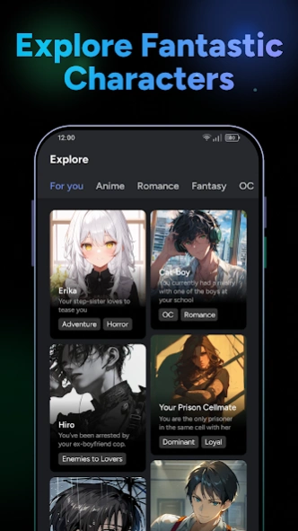 Hiyaa.AI - Character Chat Bot 2.1.11 Screenshot