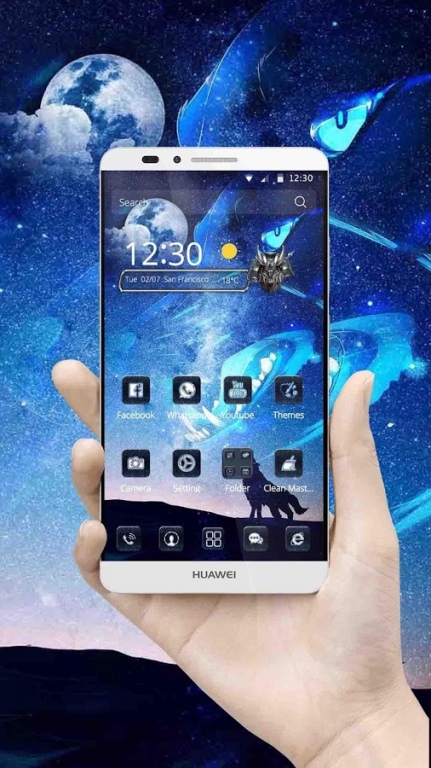 Wolf Moon Theme Wallpaper 1 1 1 Free Download