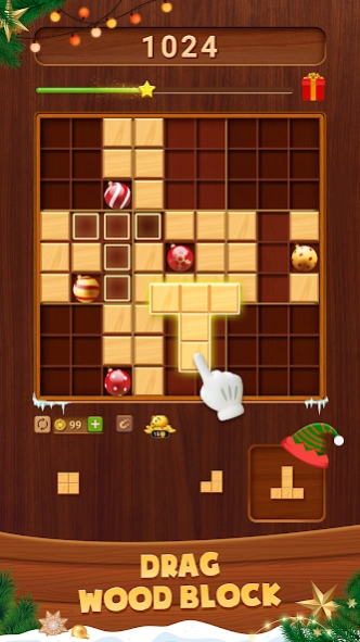 Wood Block: Block Puzzle 1.33 Screenshot