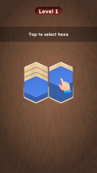 Wood Hexa Sort - Color Match 1.1.0 Screenshot