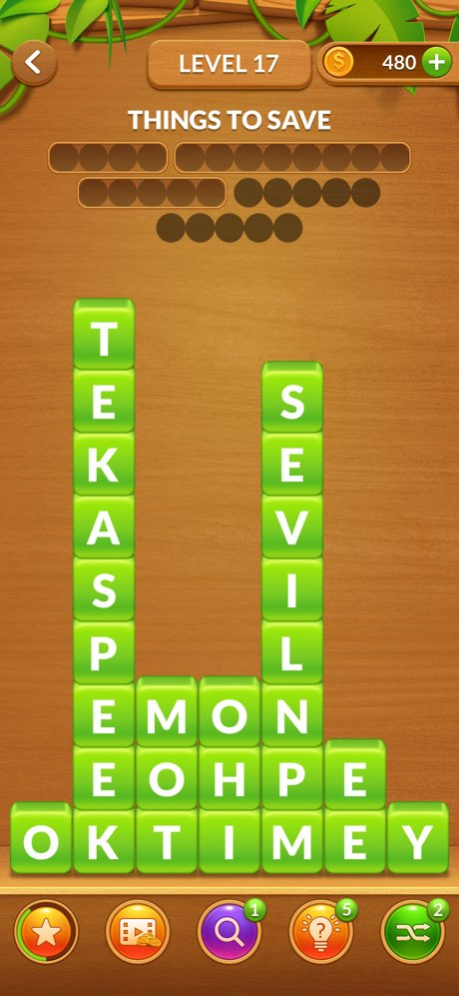 Word Burst: Swipe & Stack 1.1.1 Screenshot