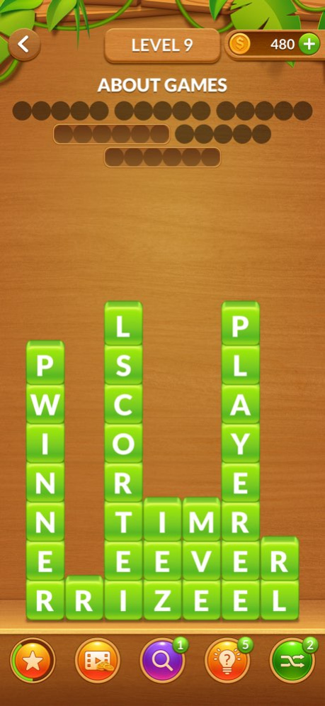 Word Burst: Swipe & Stack 1.1.1 Screenshot