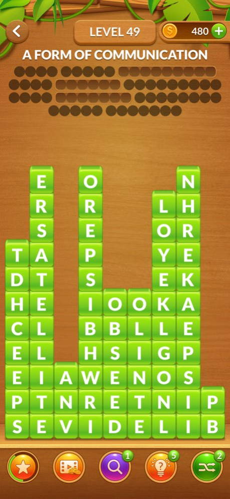 Word Burst: Swipe & Stack 1.1.1 Screenshot