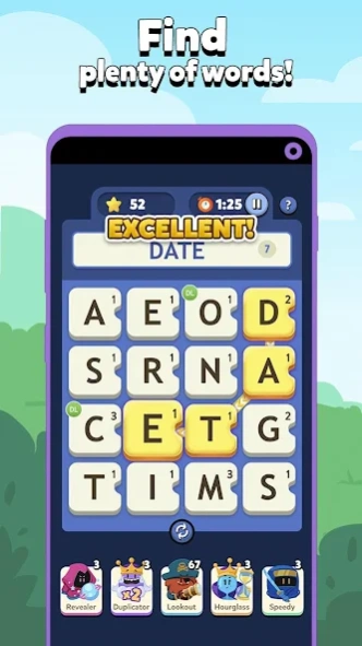 Review Screenshot - Word Game – How Many Words Can You Form Within 2 Minutes?
