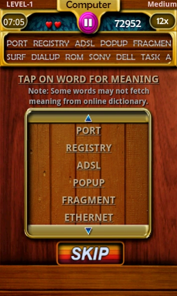 Word Fill 1.1.3 Screenshot