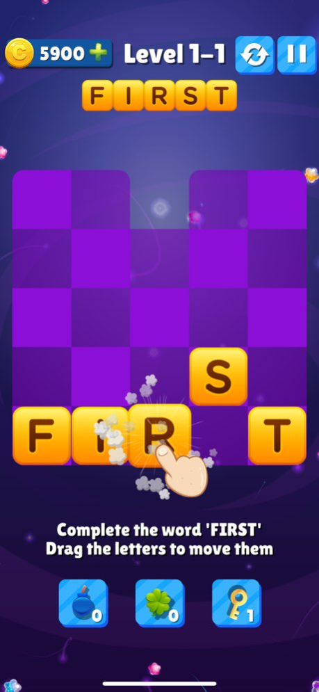 Word Find - Cross Game Puzzle 1.6 Screenshot