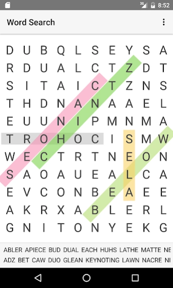 Review Screenshot - A Difficult and Addictive Word Game