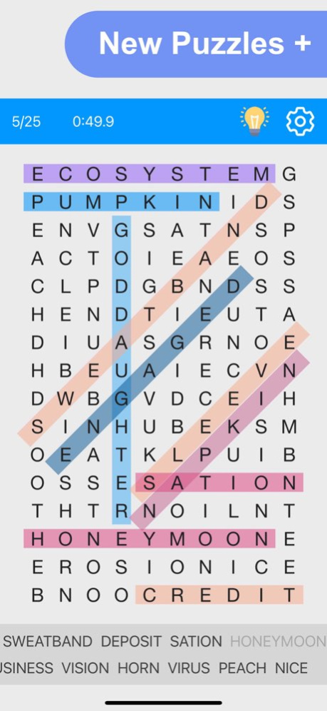 Word Search 2025 1.3 Screenshot