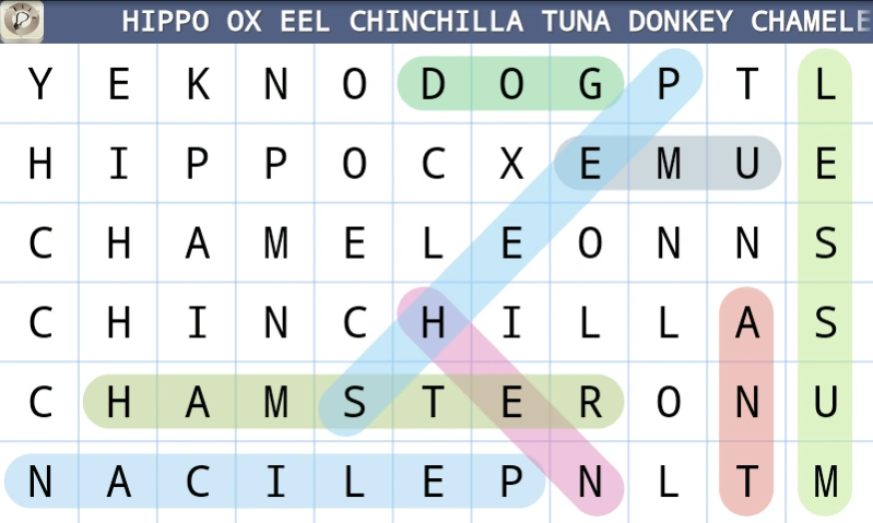 Review Screenshot - Word Game – Find Hidden Words