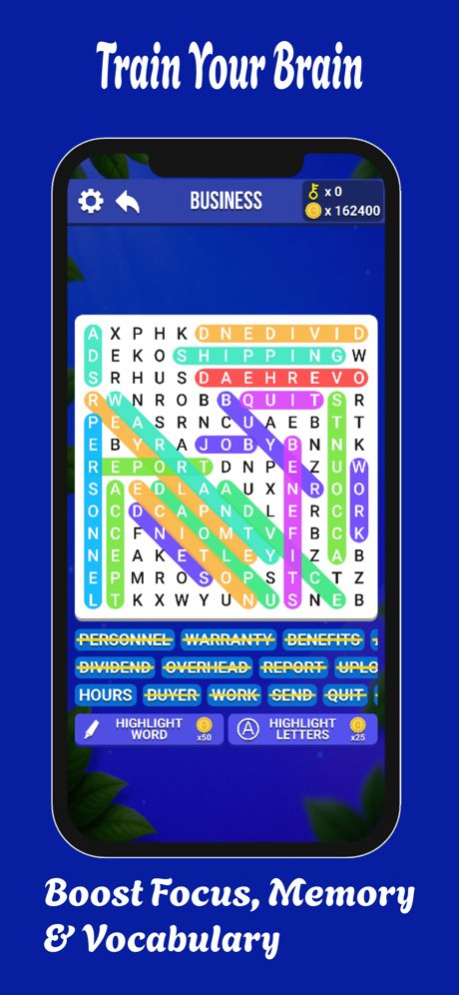 WordVista: Word Search 1.9 Screenshot