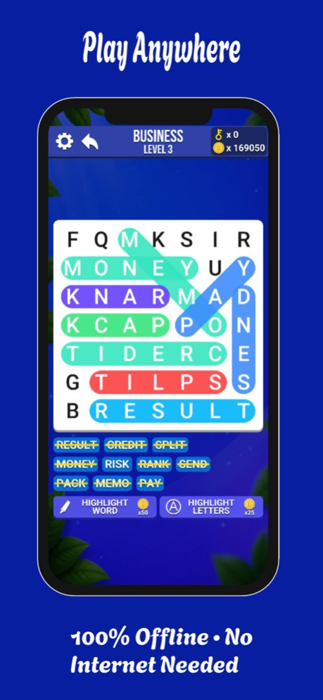 WordVista: Word Search 1.9 Screenshot