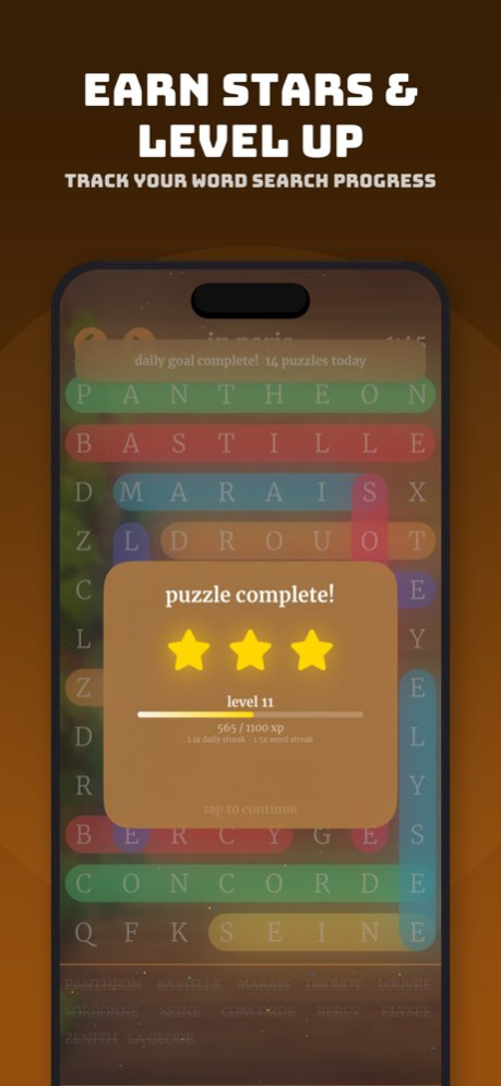 Word Search - Infinite puzzles 5.0 Screenshot