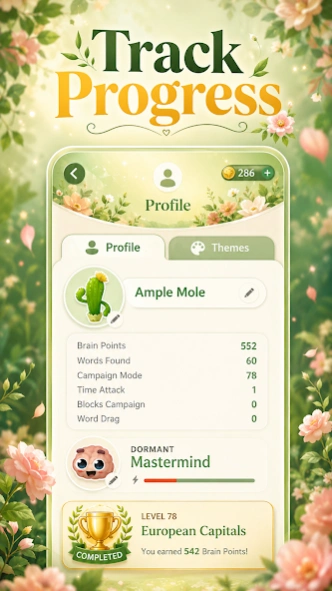Word Search Nature Puzzle Game 5.5.1 Screenshot