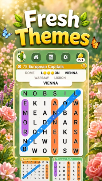 Word Search Nature Puzzle Game 5.5.1 Screenshot