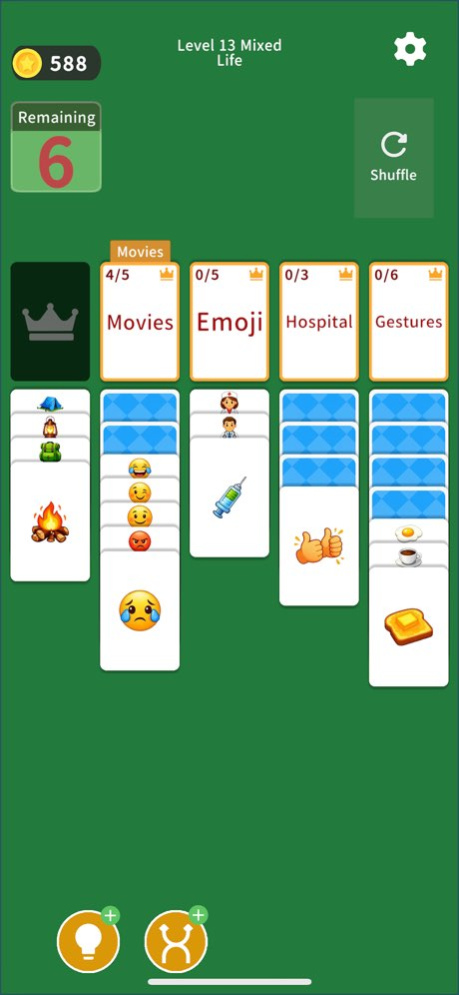 Word Solitaire: Card Games 1.5 Screenshot