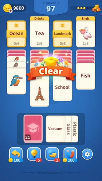 Word Solitaire Go 1.1.5 Screenshot
