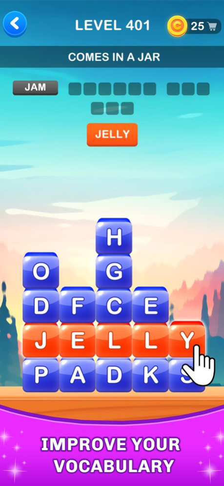 Word Stacks : Word Search Game 1.0.3 Screenshot