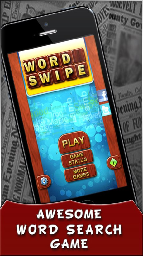 Word Swipe Free : Word Search 1.0.4 Screenshot